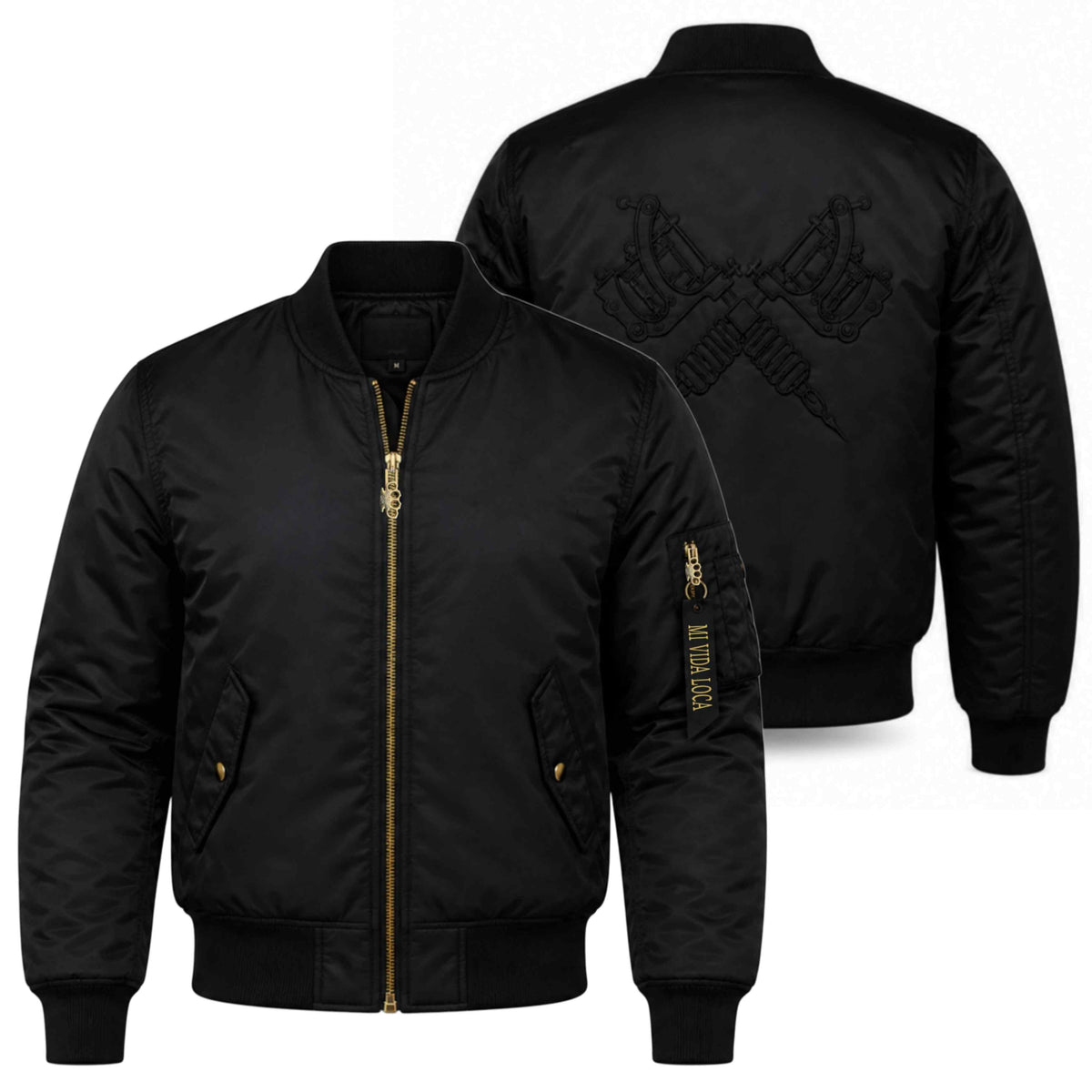 Blouson aviateur Tattooguns - homme
