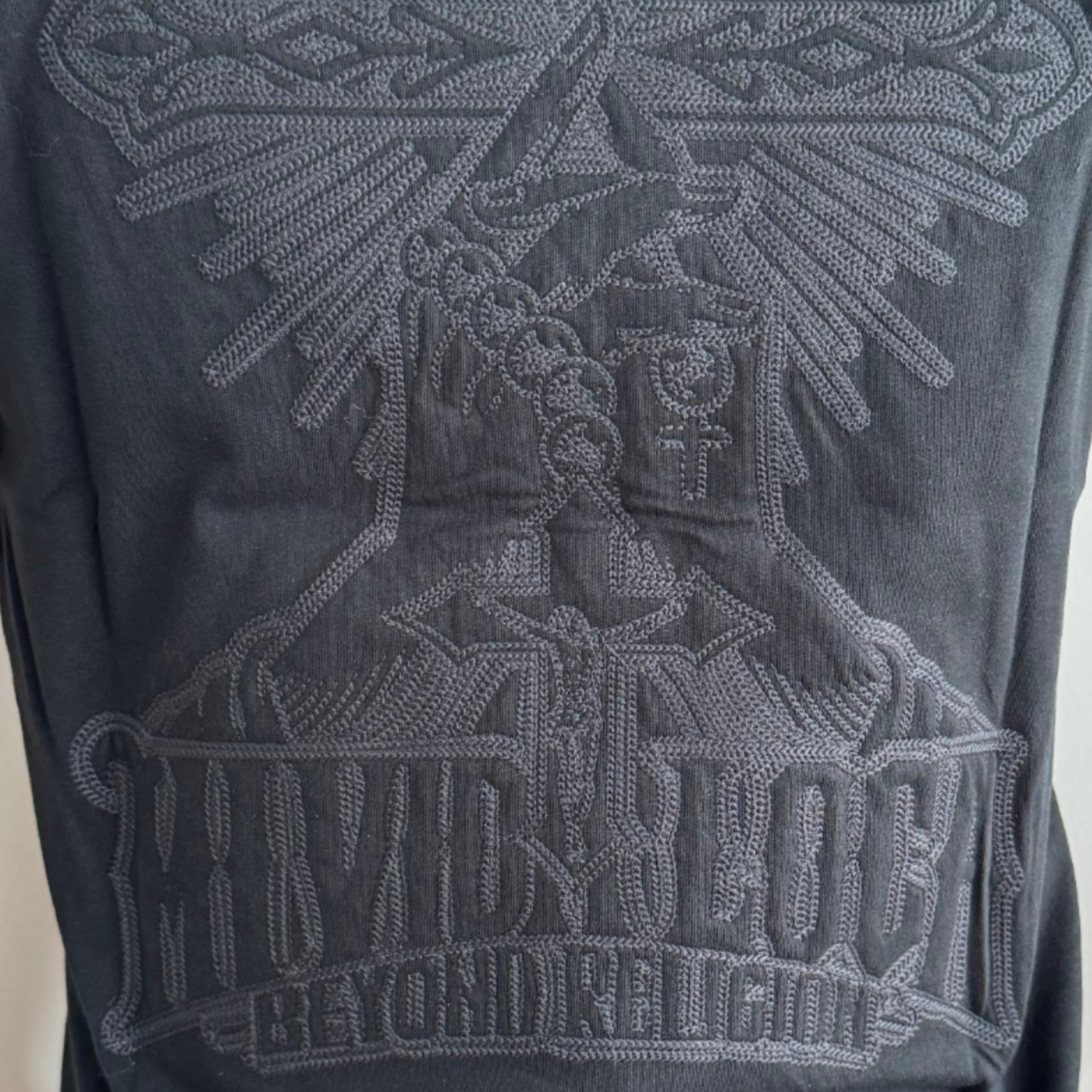 T-shirt MVL Beyond religion - noir (SURDIMENSIONNÉ)