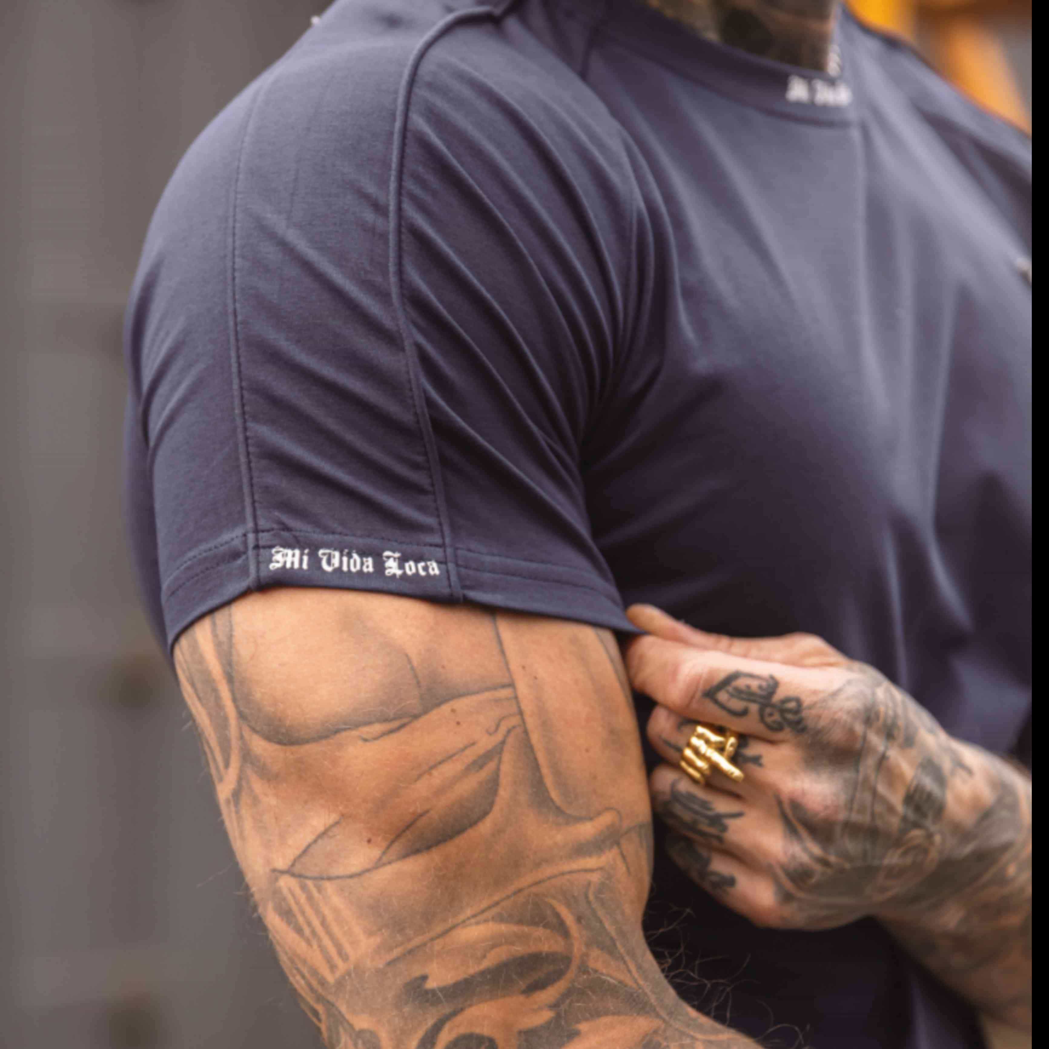 Футболка MVL Basic - темно-синяя