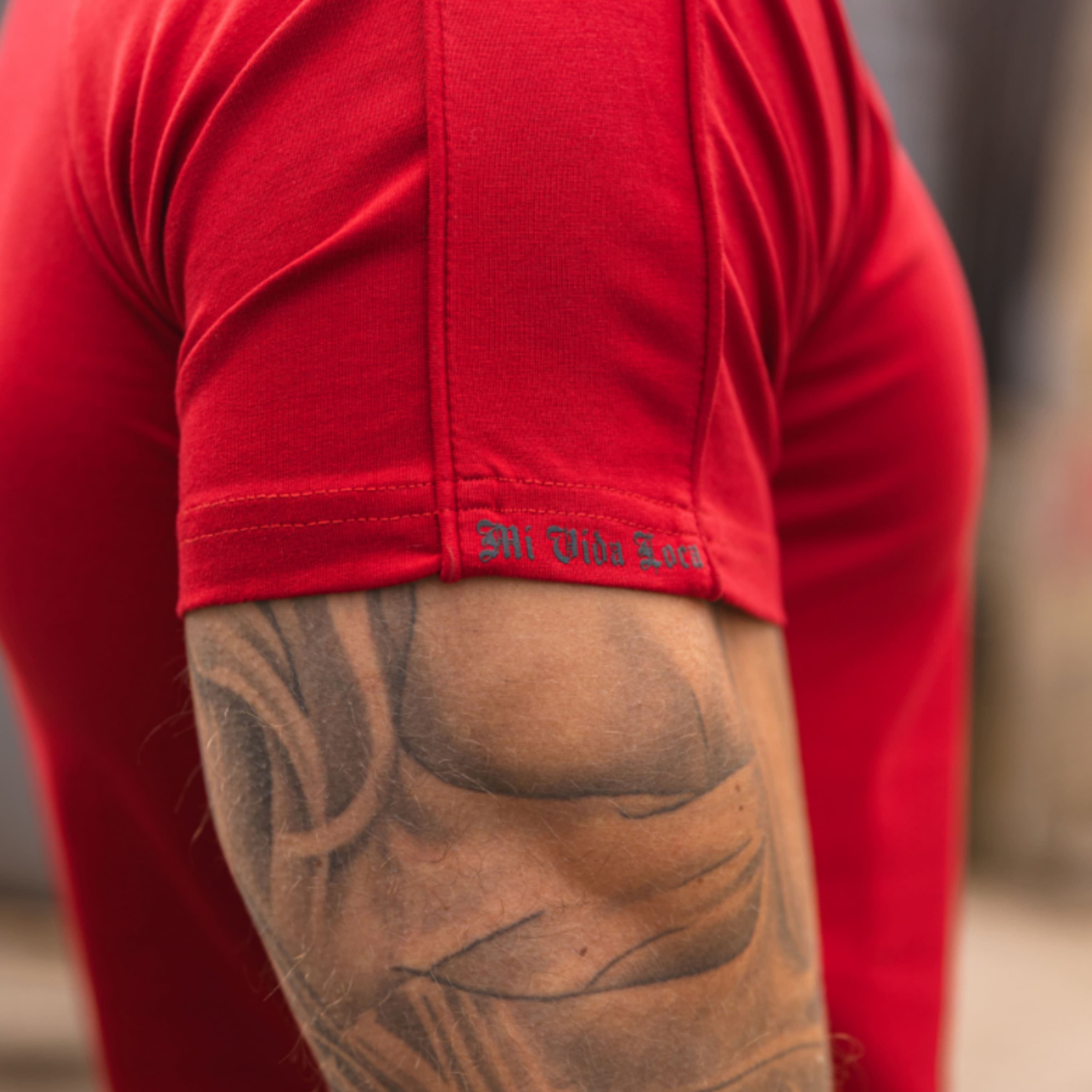 Футболка MVL Basic - красная