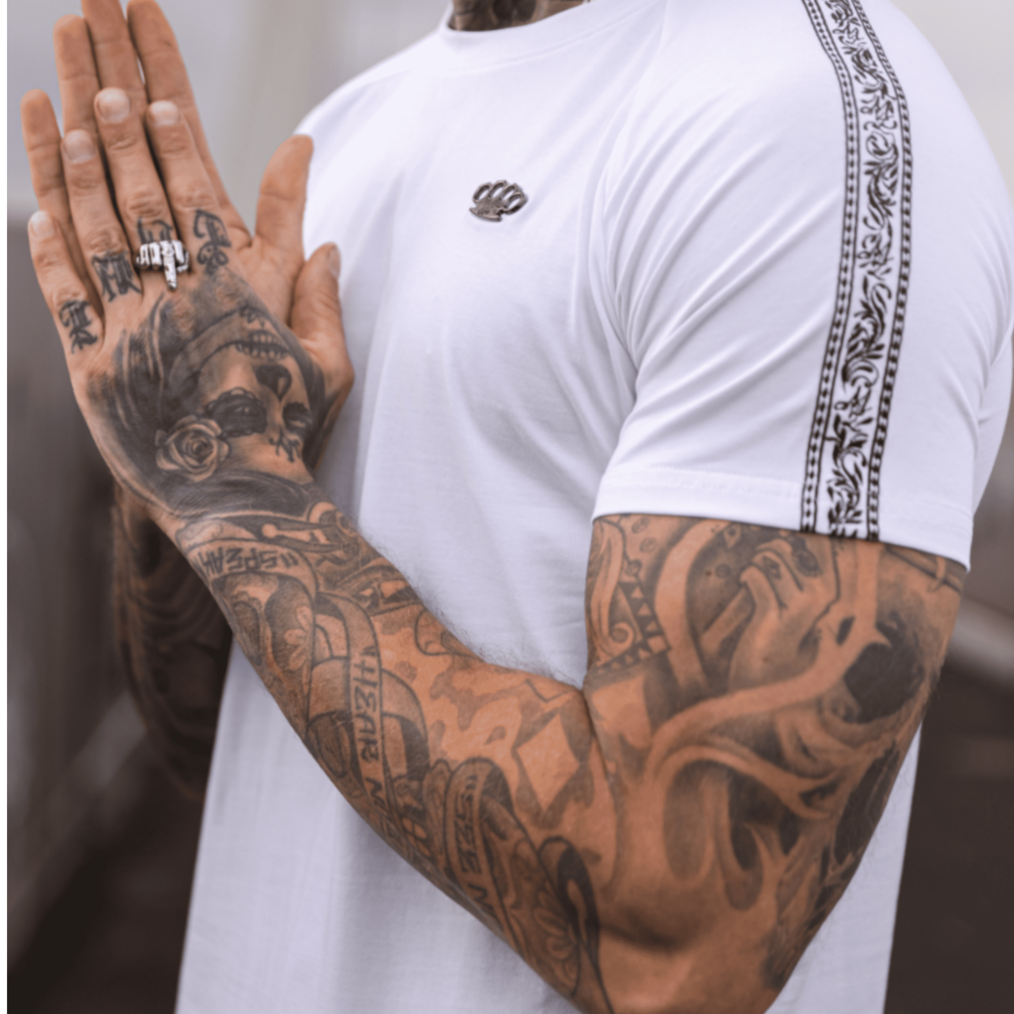 Футболка MVL Meander - белая