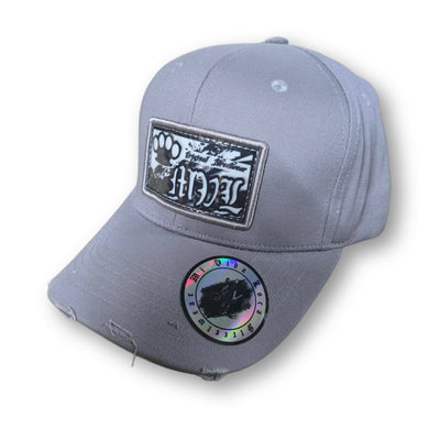 Cappellino da streetwear originale MVL con visiera curva - grigio