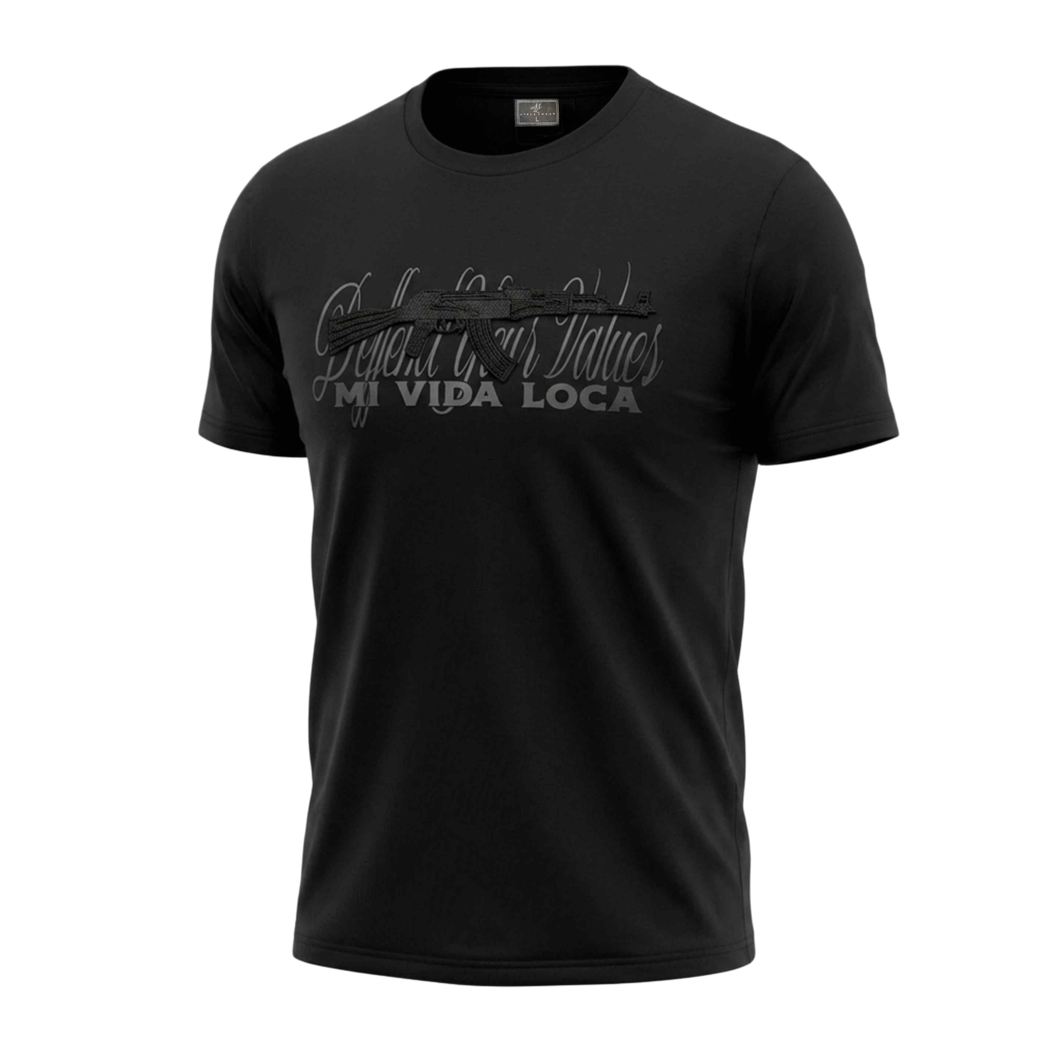 Defend your values T-shirt - black