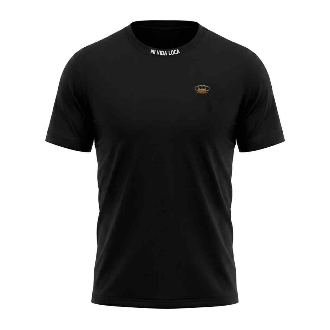 T-shirt brodé « Ne fais confiance à personne »