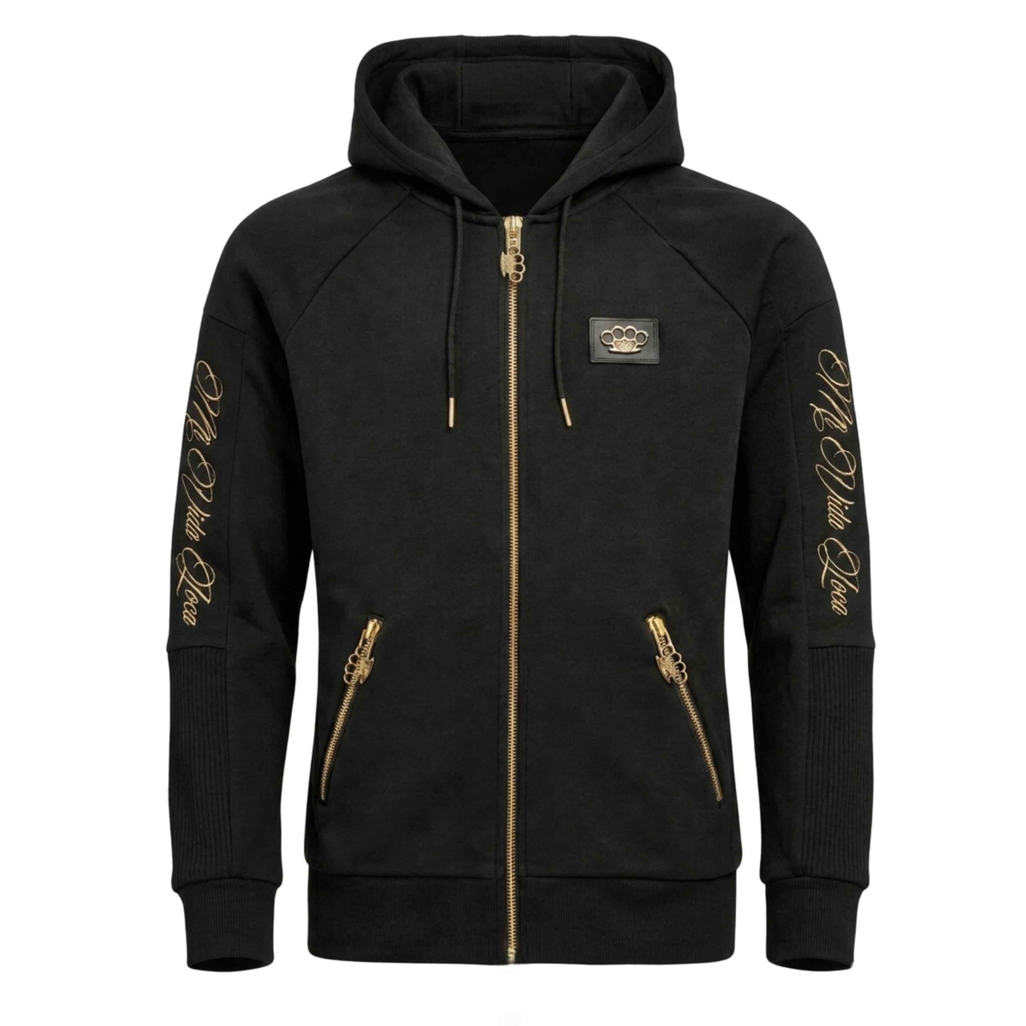 Sudadera con capucha Sugar Skull - negra