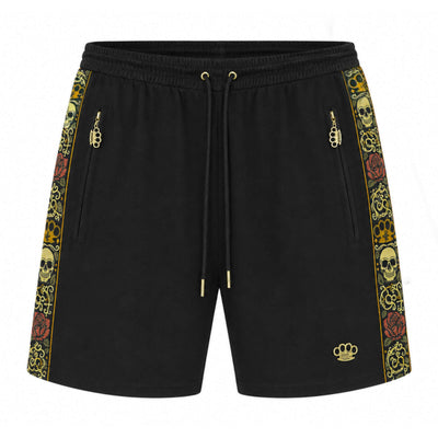 Short de jogging Calavera - noir