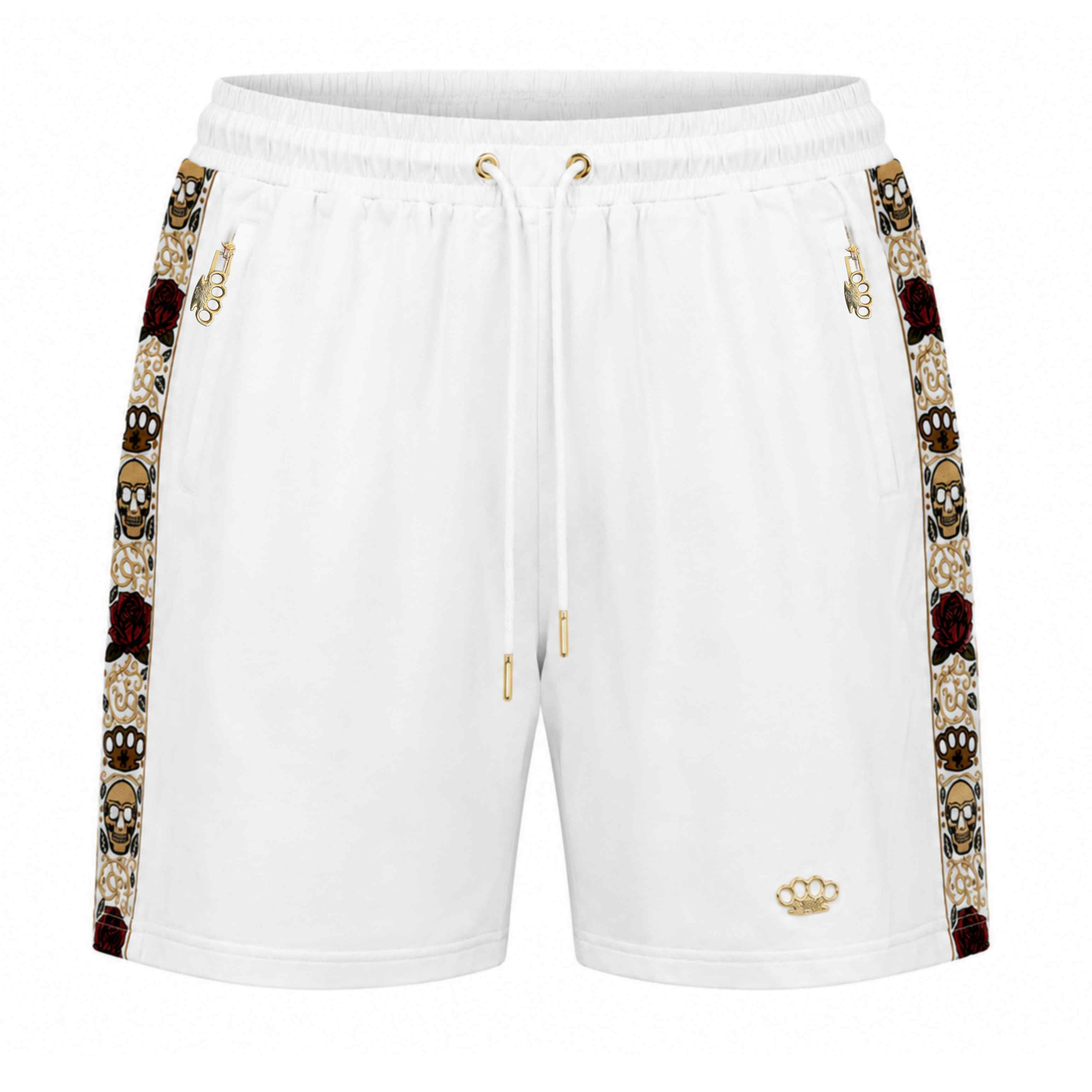 Short de jogging Calavera - blanc