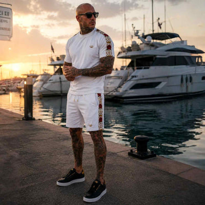 T-shirt Calavera - blanc
