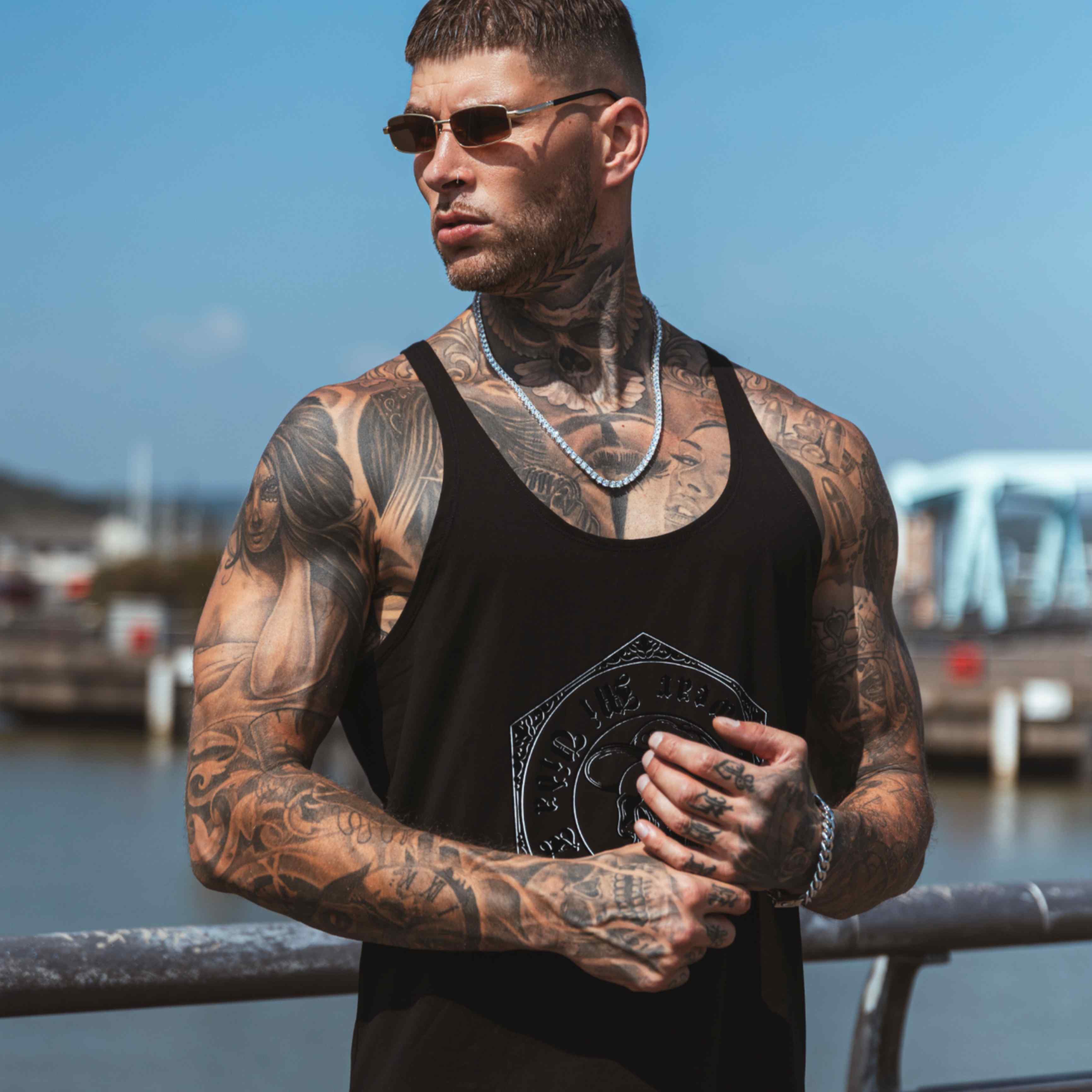 Canotta MVL "Original streetwear" - nera