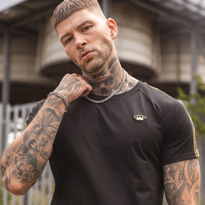 T-shirt MVL Meander - noir