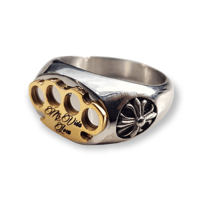 Bague MVL Logo - argent